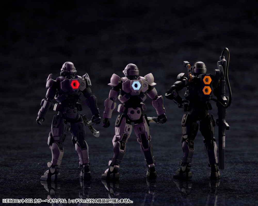 Kotobukiya Hexa Gear EX Unit 002 Color Hexagram Red Scale Plastic Model Ver. 1/24