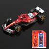 Burago 1:64 Serie di Carte da Appendere 2025 F1 Modello Auto in Lega Formula Racing Giocattolo Die Cast SF25 RB21 W16 MCL39