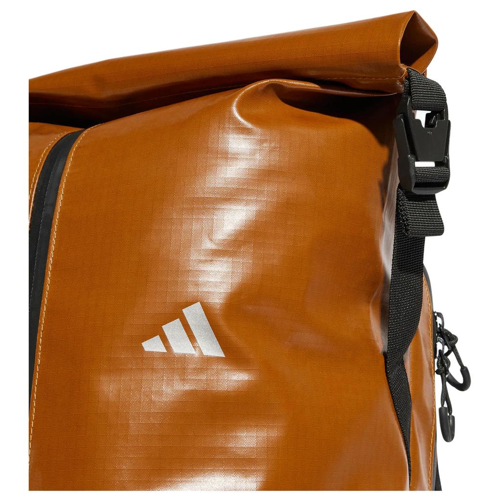 Adidas 24.25L Adventure Reflective Commuter TPU Thermoplastic Polyurethane Outdoor Climbing Backpack Unisex Backpack Bronze JD5752