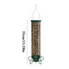 No Toxic Bird Drinker Feeder Squirrel-Proof 5 Pounds Spin Food Feeder Metal Tray Bird Feeder Large Capacity for Forest Park