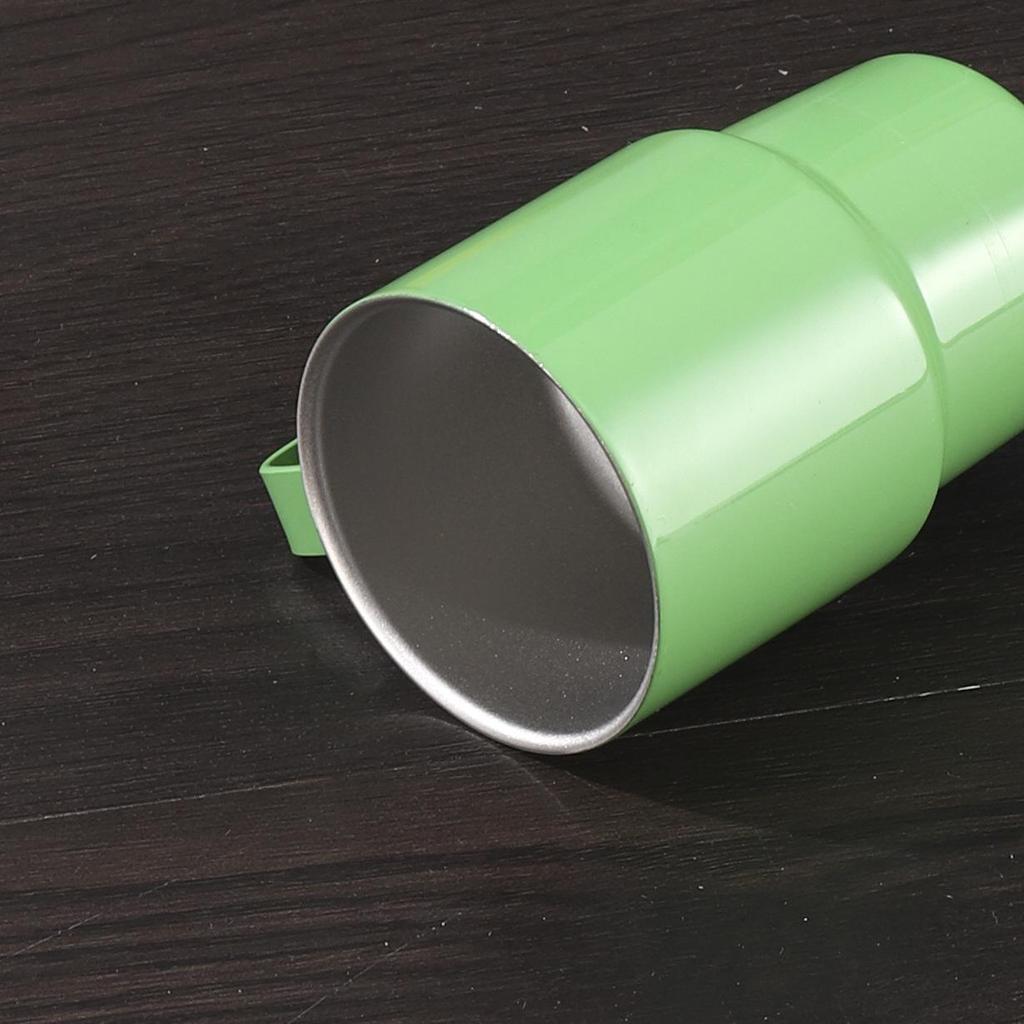 3oz Mini 304 Stainless Steel Insulated Car Cup with Straw - Trapezoidal Design, Portable Ice Buster