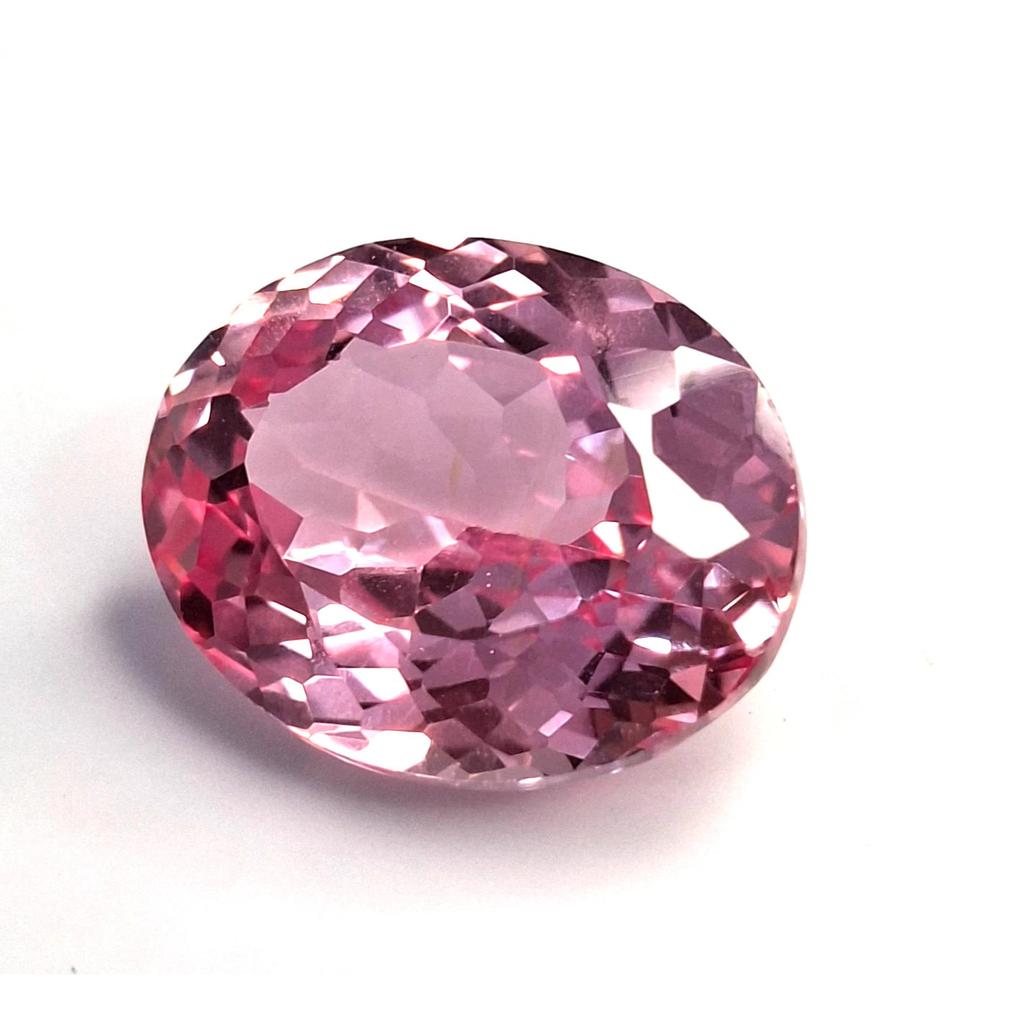 Oval Cut Natural Padparadscha Sapphire Rk 201 12-14 Ct Stunning Gemstone