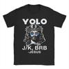 Funny Jesus Easter Resurrection Yolo J K Brb Meme Tshirt Summer Trending Tshirts Unisex Top Tees Short Sleeve Streetwear Tops
