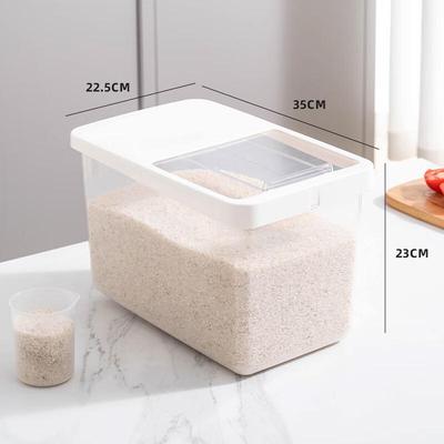 Large Capacity 20 Lb Rice & Grain Storage Bin