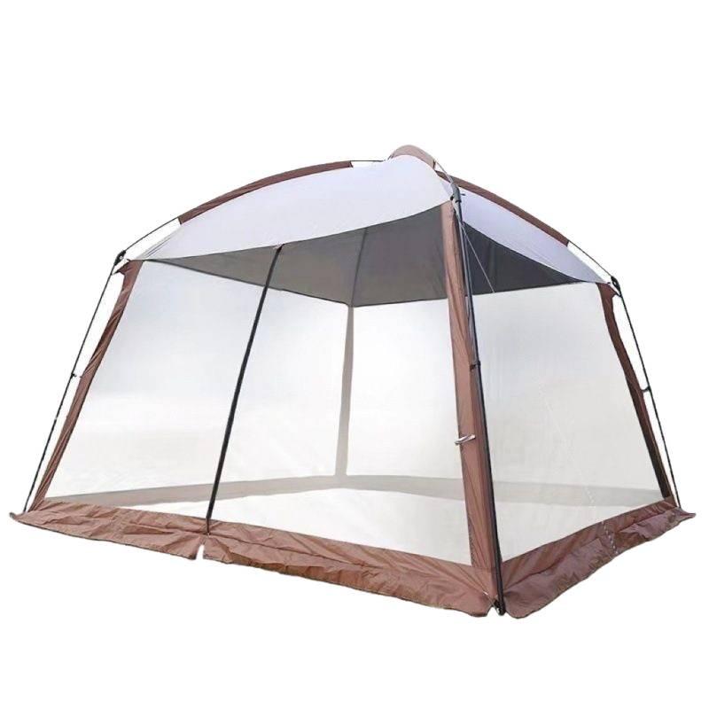 3C Four Seasons Outdoor Camping Tent: Mosquito & Sun Protection Canopy with Rain Shield