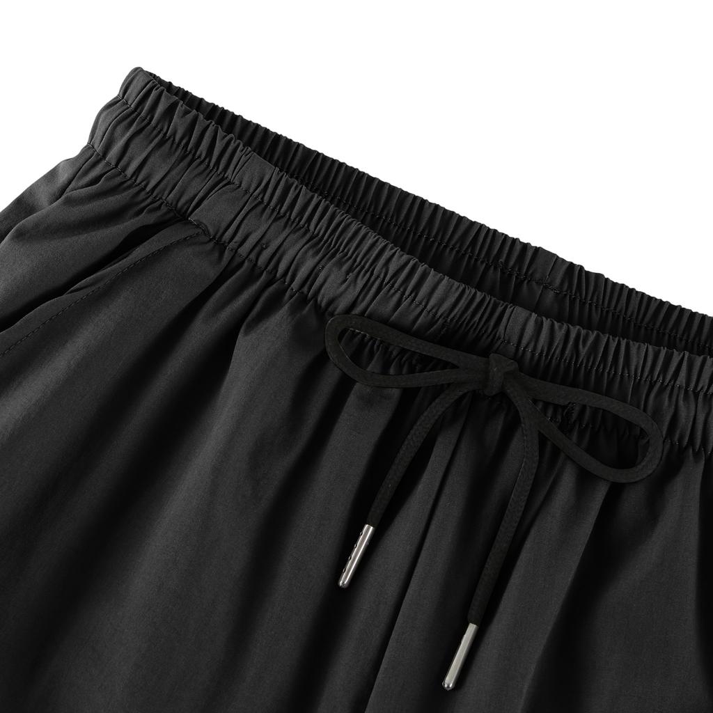 Pantalon Décontracté Ample pour Femme – Pantalon Cargo à Séchage Rapide avec Cordon de Serrage