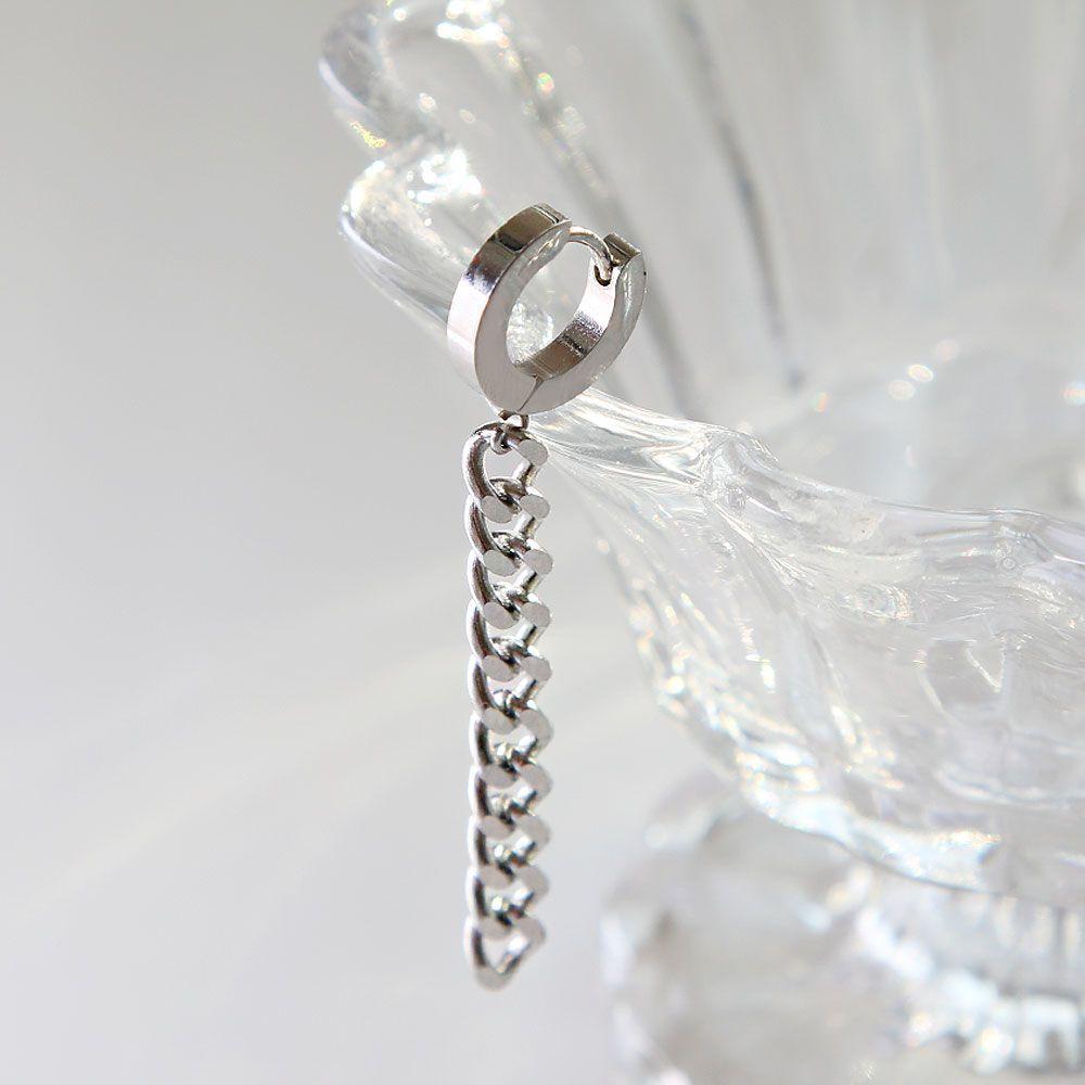 Surgical piercing ring chain drop piercing