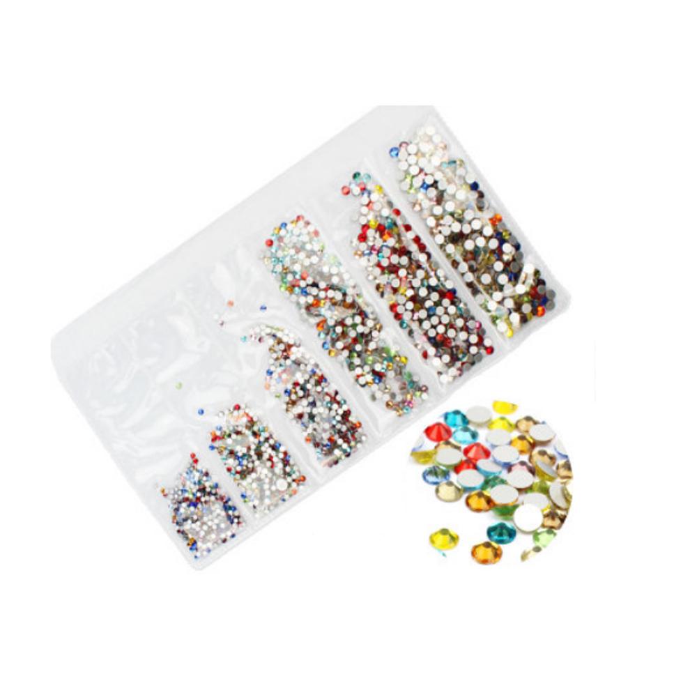 Crystal Glitter Rhinestones For Nail Art Decoration Fabric Garment Dekor Crystals Gems Strass Nails Decor Accessories Decoratie