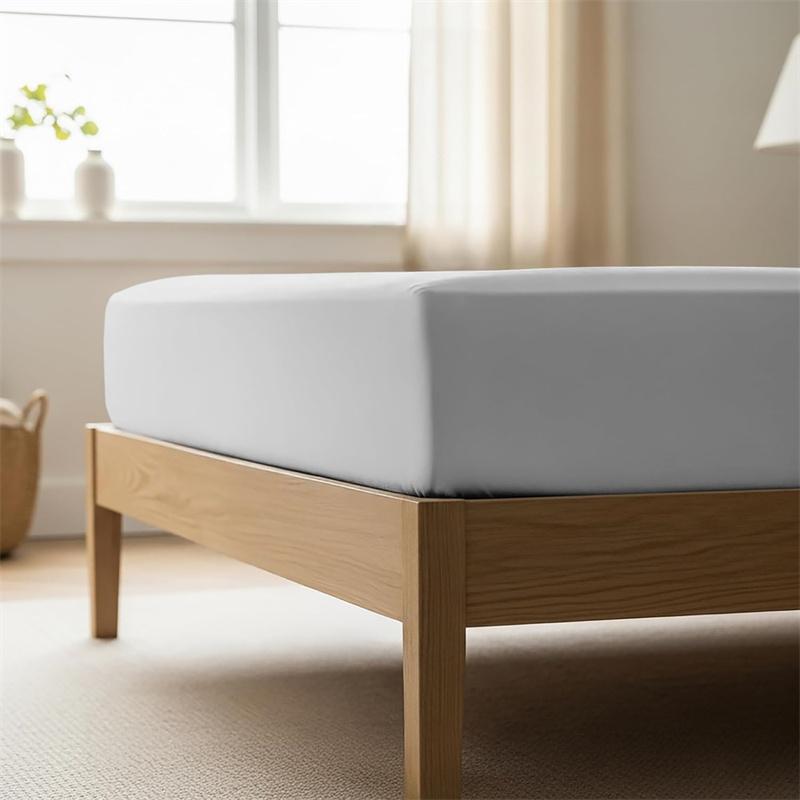 Waterproof Mattress Protector Cover Fitted Sheet, Washable Anti-slip Bed Mattress Cover For All Standard Bedroom Beds Multiple Sizes