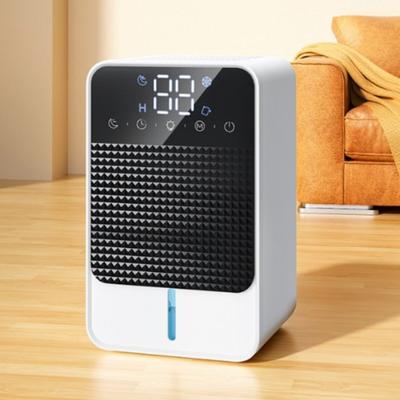 1500ML Large Capacity Air Purifier Household Bedroom Basement Air Dryer Digital Display Semiconductor Air Dehumidifier