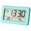 62KD Modern Desk Clock with Thermometers and Hygrometer Meter Functions