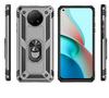 Armored case for Xiaomi Redmi Note 9T 5G, Nox Case Ring, silver