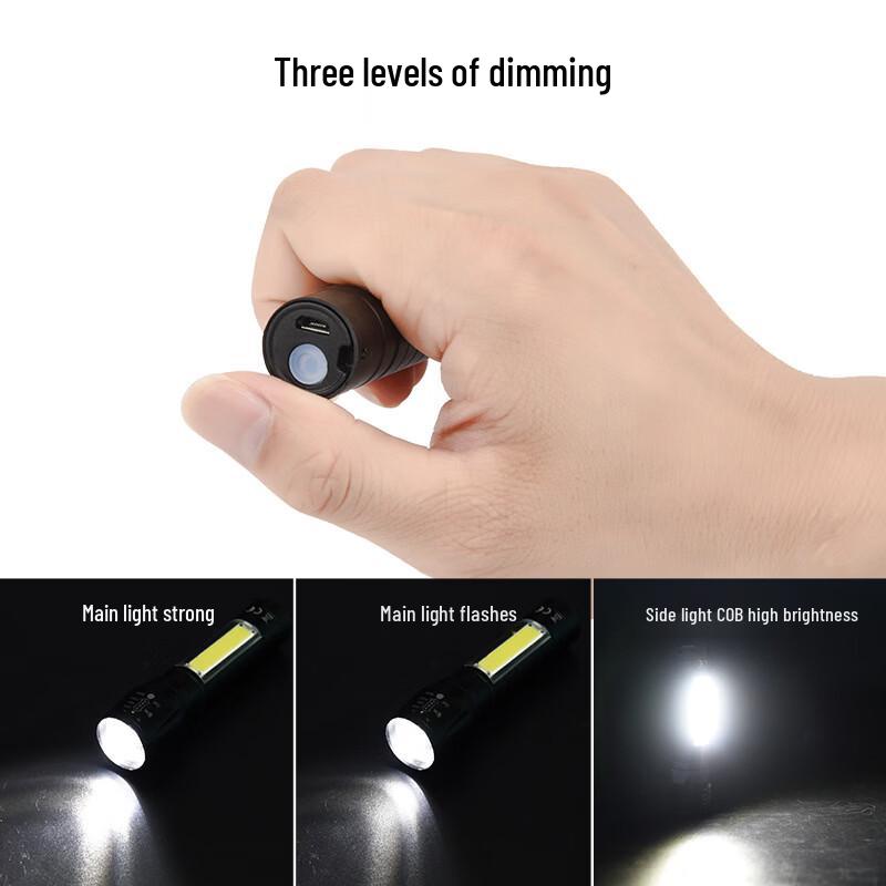 Qianglang Mini USB Rechargeable Flashlight
