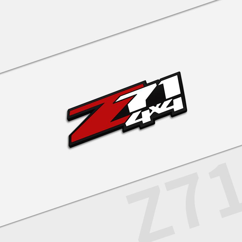 Auto Metall Für Chevrolet Z71 4X4 Kühlergrill Logo Silverado Sierra Tahoe Suburban 1500 Chevy Camaro Aveo Trax Auto Abzeichen Kofferraum Aufkleber
