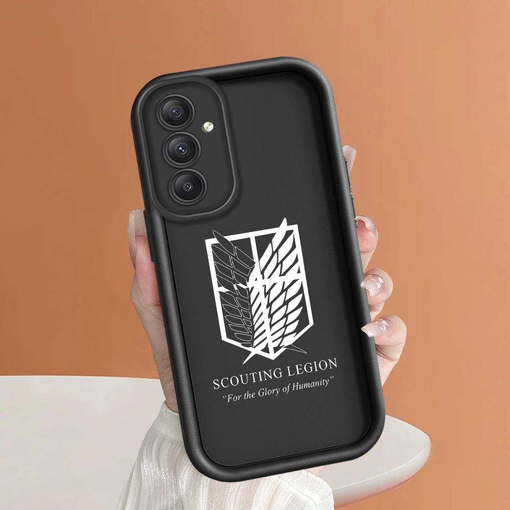 Soft Silicone Square Ladder Printing Pattern Phone Casing Full Cover Camera Shockproof Protection Rubber Case for Samsung