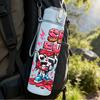 1PC Six Seven Comic Graffiti Design 750ml Color Plastic Sports Water Bottle Leakproof Flip Straw Lid Suitable for Sports Office Home Use