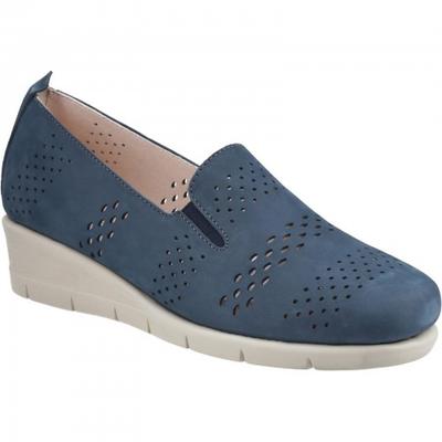 Womens/Ladies Dinah Leather Espadrilles