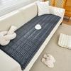 Luxury Winter Fleece Non-Slip Sofa Cushion & High-End Plush Cover