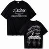 Y2K Hip Pop Print T-Shirt Drake Europa Tour mit Party Next Door T-Shirt Harajuku O-Ausschnitt Freizeitshirt Geschenk Übergroße Baumwolle