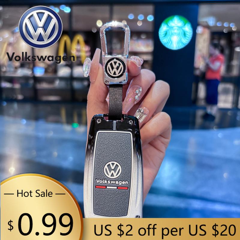 Pro VOLKSWAGEN VW Zinková slitina Kryt obalu na klíčenku auta Pro Volkswagen VW Polo Golf Passat Tiguan Beetle Caddy T5 Up Eos Ke