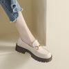 2025 Spring New Jk Small Leather Shoes Single Shoes Women's Shoes Platform Sweet Cool British Style Loafers Women's Large Size 41-43