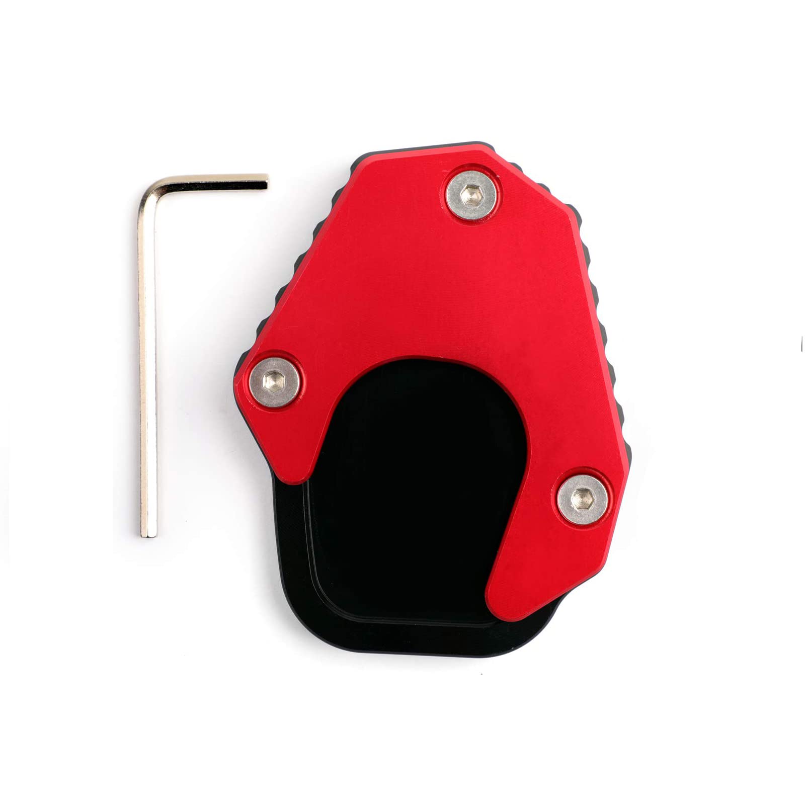 

Bruce & Shark Honda CRF250L 2017-19 Exclusive Kickstand Side Stand Stand Stand Plate Extension Aluminum Red красный