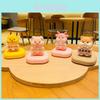 Cute Resin Cartoon Lucky Pig Aromatherapy Figurine Perfect Desktop Decoration Gift