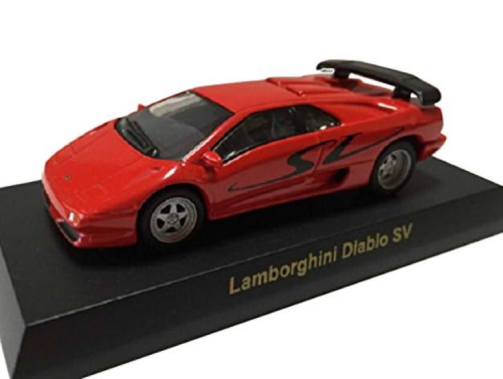 Kyosho Lamborghini Miniature Car Collection 2 Diablo SV Red 1/64