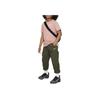 Nike Solid Color Lace-Up Multi-Pocket Design Sports Casual Pants Kids pants Khaki-Green FD2951-325