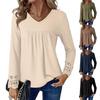 Women's Solid-color Fashionable Long-sleeved Top