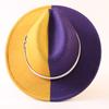Popular European and American Classic Double-color Wide-brimmed Top Hat Men's and Women's Fashion OL Style Cowboy Hat Jazz Hat
