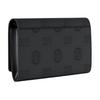 Michael Kors Carson Large Wallet Women Wallet Black Gold 35R6G2ZC7V-BLACK