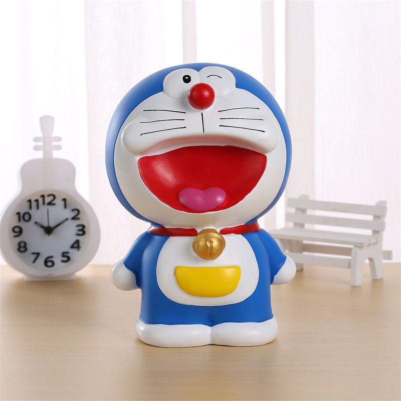 

Doraemon Unbreakable Ceramic Figurine and Piggy Bank for Kids Coloring