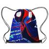 Spider-Man Cartoon Drawstring Backpack Student Casual Bundle Bag Printed Storage Bag