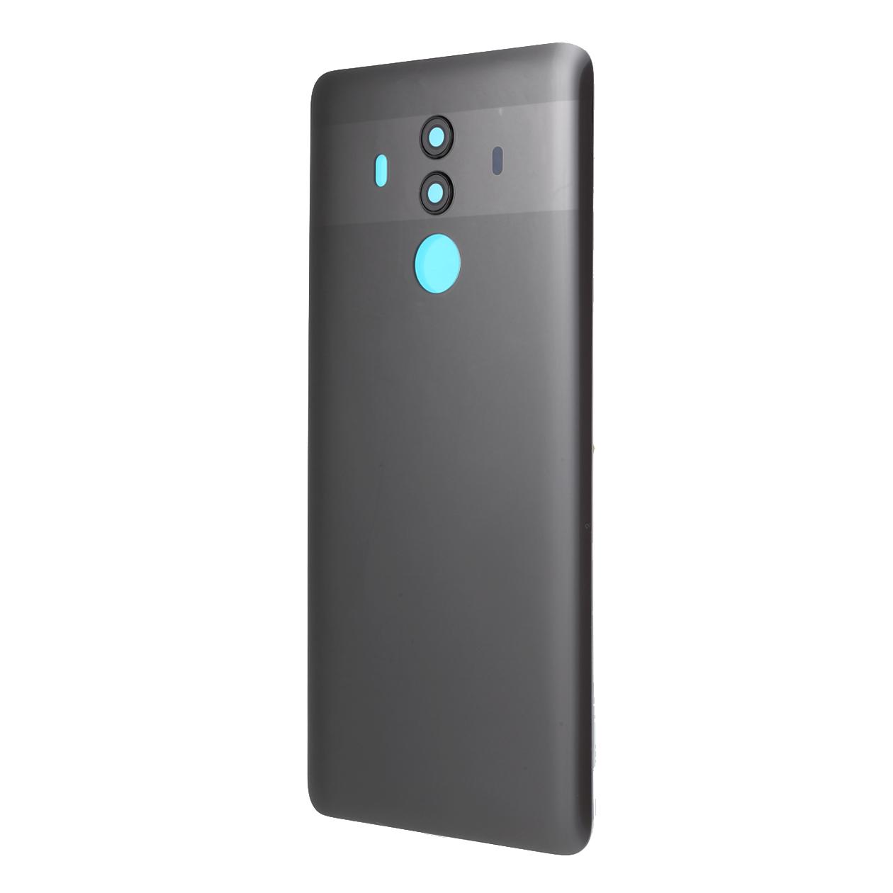 

Back Battery Housing Cover with Camera Ring Lens Cover Part (without Logo) for Huawei Mate 10 Pro Black