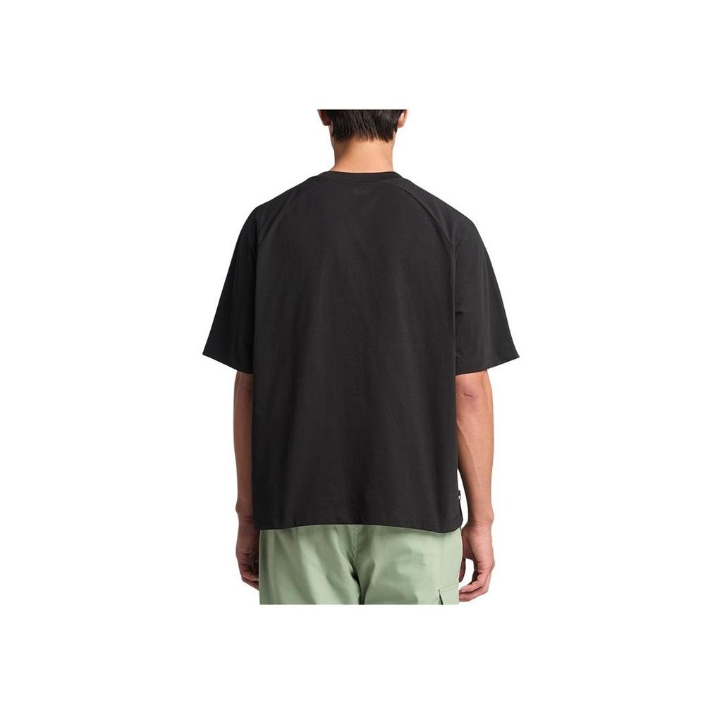 Timberland Round Neck Loose Fashion Skin-Friendly Short Sleeve T-Shirt Men Tops Black A6DGS-001