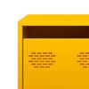 TV Stand Mustard Yellow 68 X 50 X 43.5 Cm Cold Rolled Steel