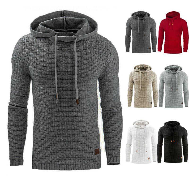 Men's Soft Hooded Pullover Jacket In Fashionable Colors For Stylish Comfort