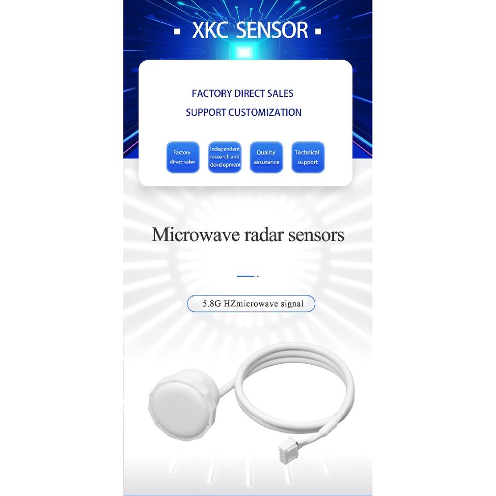 LD500B Microwave Radar Motion Sensor 10m Distance 360Degree IoT Human Presence Movement Detector Proximity Sensor