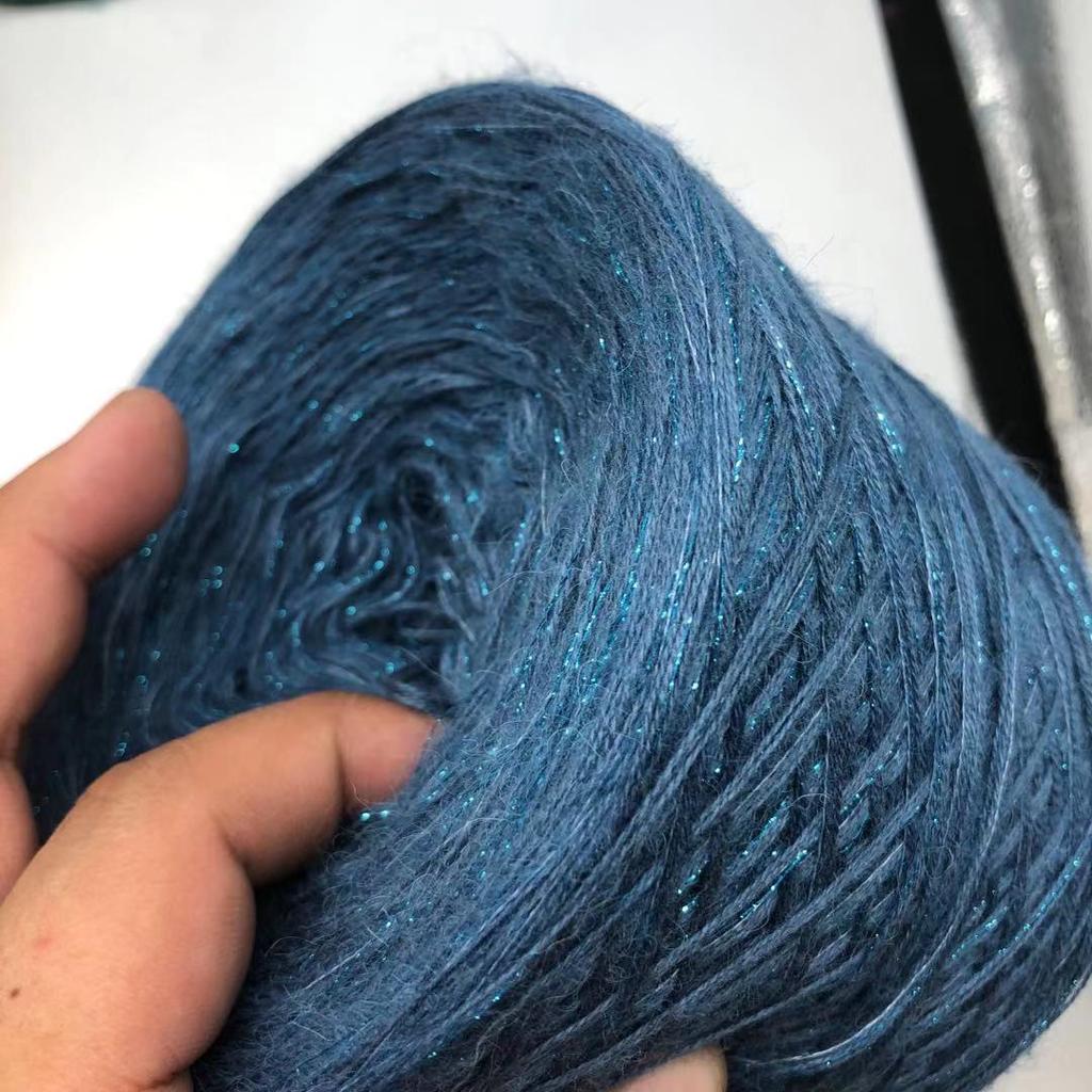 Ultra Soft Cashmere Silk Mohair Hand Knitting Yarn Material Kit Premium Spun Yarn Hand Mixed Twist True Silk  Hair