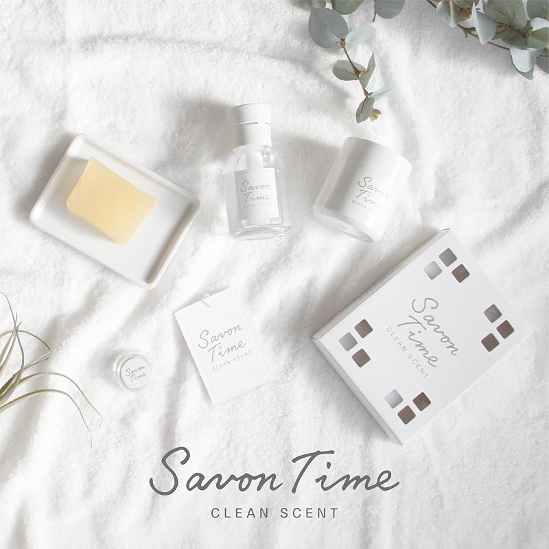 CARALL (Harukado) Car Air Freshener Savon Time Gel [White Shower] Gel 100g 3494