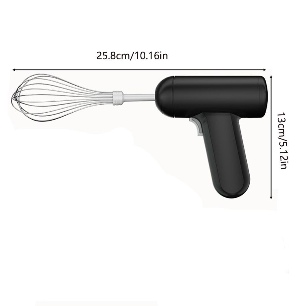 Rechargeable Electric Egg Beater Cordless Milk Frother Multi-functional Cream Whisk Kitchen