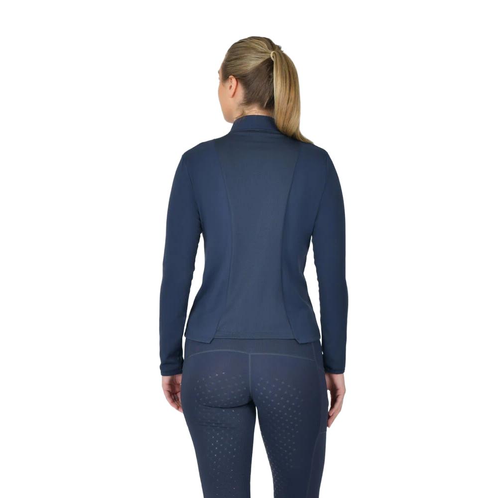 Dublin Womens/Ladies Brushed Fitted Long-Sleeved Riding Base Layer Top