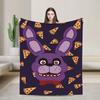 FNAF At Freddys Blankets Fleece Textile Decor  Multi-function Lightweight Thin Throw Blanket for Bedding Travel Plush Thin Quilt