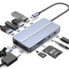 10-in-1 4K Type-C Dock for Mobile, Tablet, Laptop, and Gaming Consoles