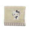 Hello Kitty Drawstring Towel Handkerchief Monochrome Sanrio [Mini Towel] /