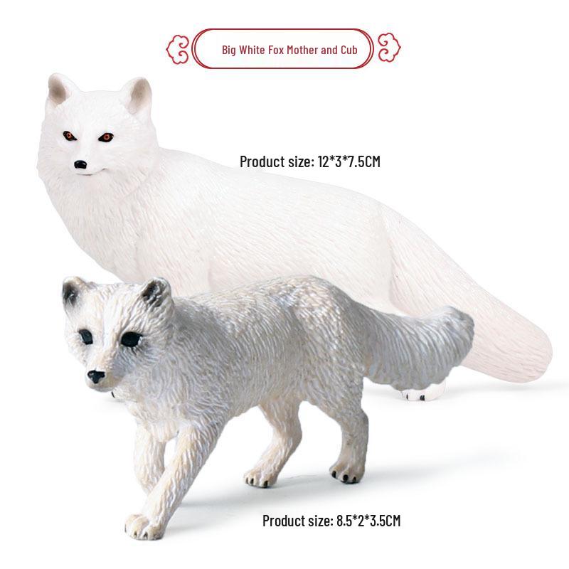 Animal Model Set: Lion, Tiger, Elephant, Panda, Giraffe, Hippo, Rhino, Sheep