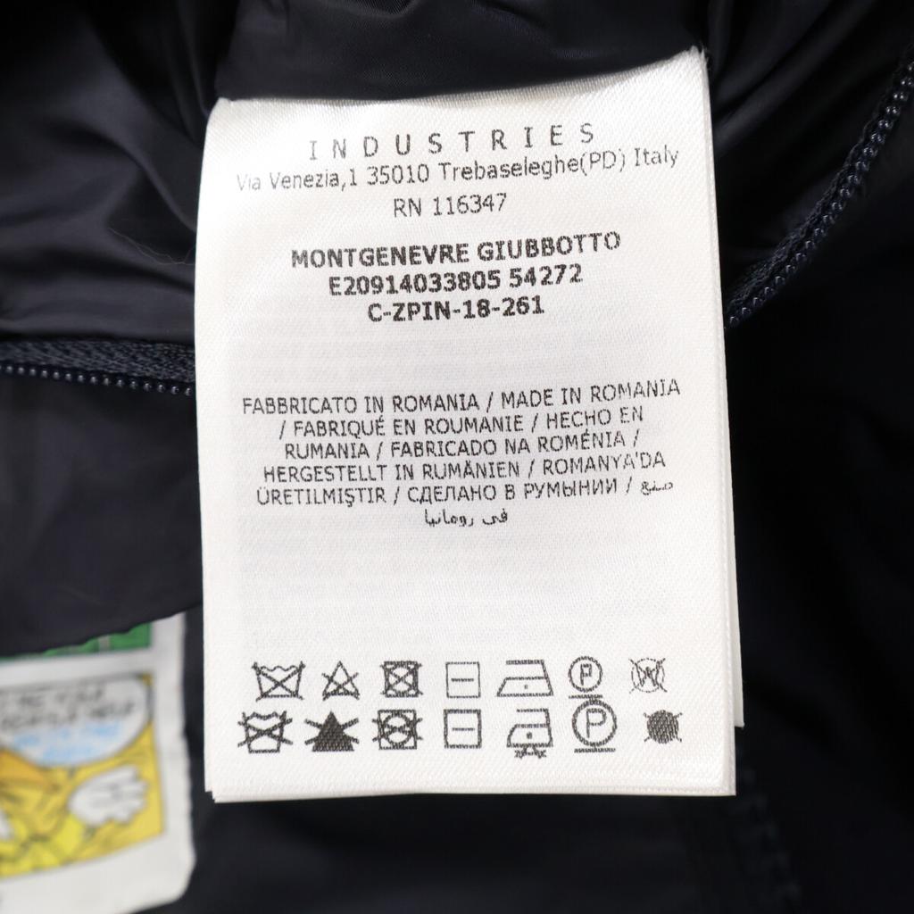 Moncler MONTGENEVRE Montgenevre Wool Down Jacket 0 NavyUsed