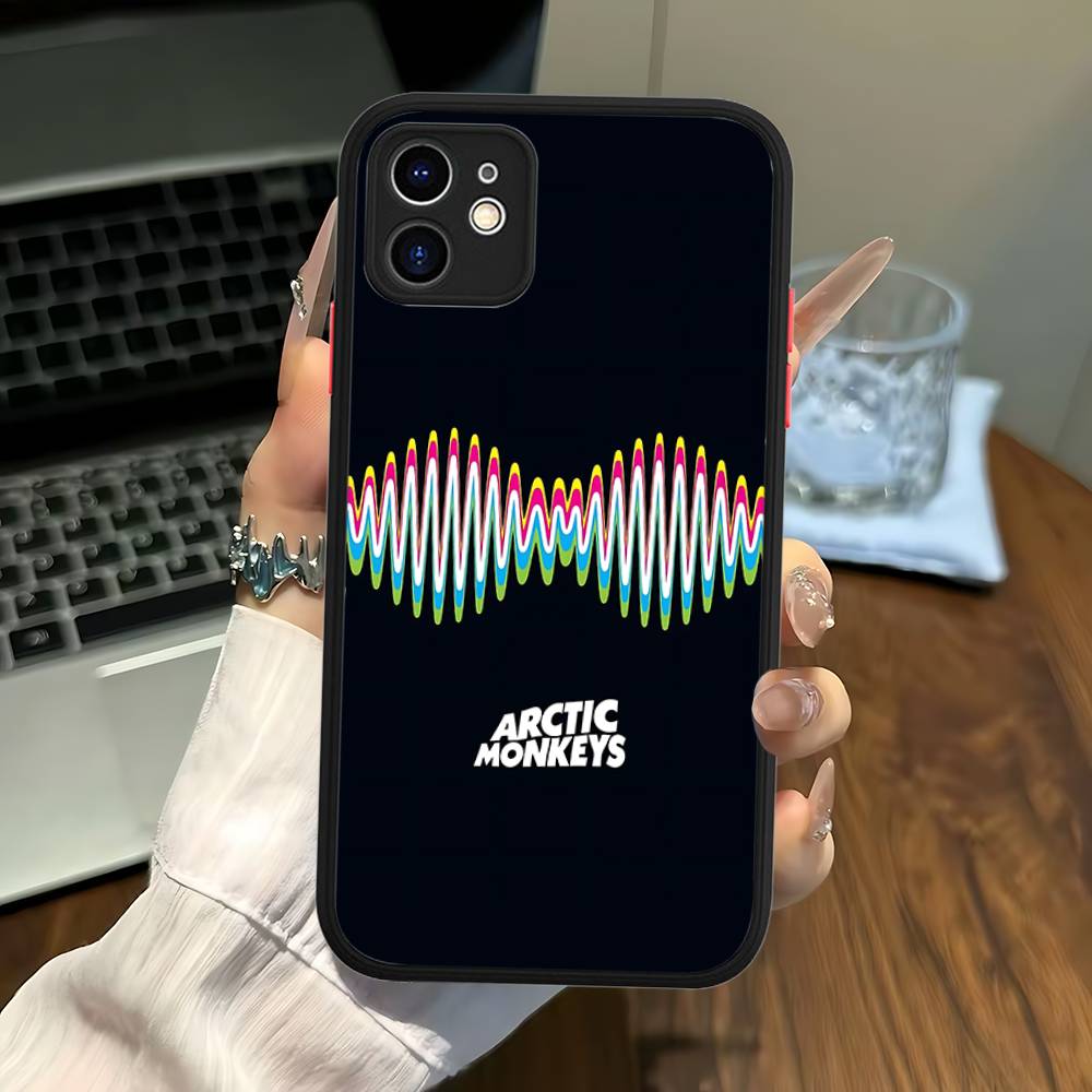 Logo A-Arctic M-Monkeys Phone Case For IPhone 16 15 14 Plus 15 13 12 11 Pro Max X XS MAX Matte Cover