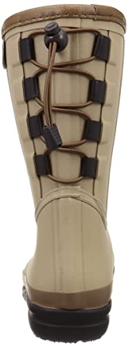 Achilles Montre FBW 1650 Women's Winter Snow Boots, Lightweight and Warm, Beige